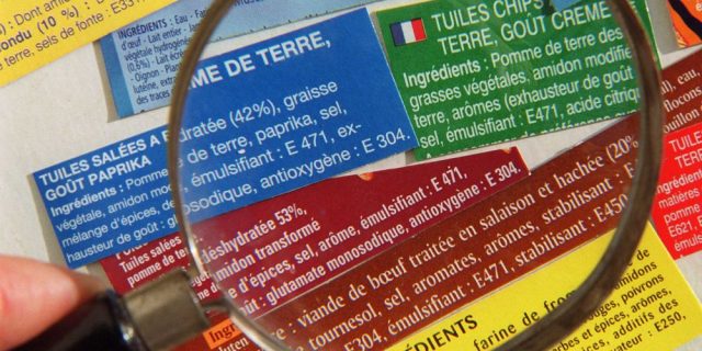 Les additifs alimentaires
